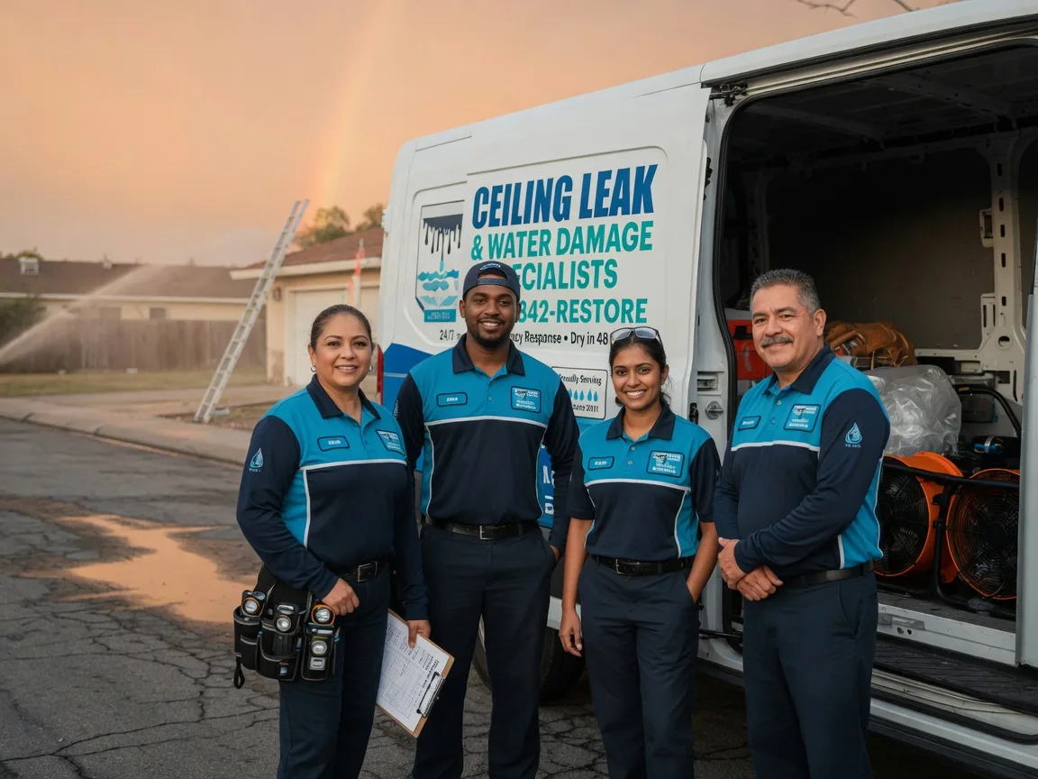 Ceiling Leak Cleanup company in Royse City, TX